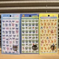 ボンボンドロップシール　ディズニーミニ　エイリアン　スティッチ　プーさん　正規品