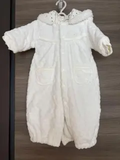 ベビー アウター 50 60 70cm もこもこ　ロンパース　カバーオール