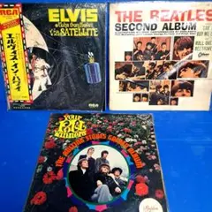 洋楽レコード エルヴィス ビートルズ ローリングストーンズのサムネイル