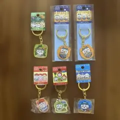 ちいかわご当地ダイカットキーホルダー6点セット ハチワレ【送料無料】
