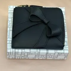 は*や様 Wallet COMME des GARCONS ビッグボウ ブラックのサムネイル