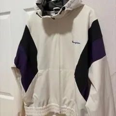 Champion フード付きジャケット ホワイト Lサイズのサムネイル