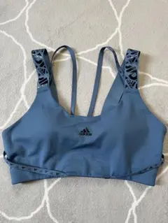 adidas ブラトップ ブルー サウナ ヨガ