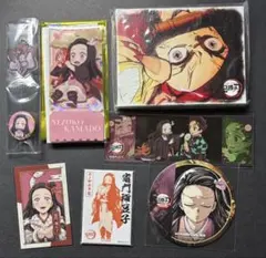 鬼滅の刃　竈門禰豆子　アクリルカード　キャンバスパネル　コースター　くら寿司
