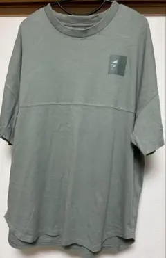 CAMP７オーバーサイズTシャツ　くすみグリーンMのサムネイル