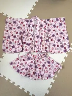 花柄浴衣セット