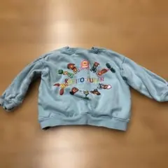 こびとづかん　トレーナー　95 集合　カクレモモジリ　裏起毛