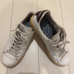 最終値下【希少】パトリック ケベック スニーカー 26cm ホワイト/ボルドー