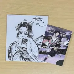 鬼滅の刃 胡蝶しのぶ 色紙 スクラッチカード 柱稽古編Blu-ray/DVD特典