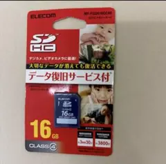 M*!様 エレコム SDカード データ復旧サービス付 クラス4 16GB MF-