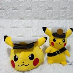 ピカチュウ 帽子＆キャプテン 2点セット