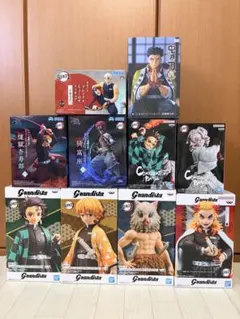 鬼滅の刃　Grandista 他　フィギュア １０体　未開封　８２