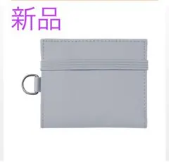無印良品　ポリエステルトラベル用ウォレット　グレー