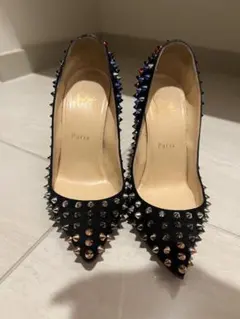 Christian Louboutin スタッズ ハイヒール