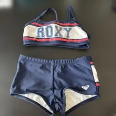 美品　ロキシー　ビキニセット　110センチ