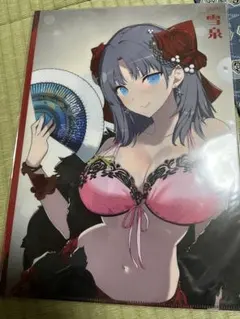 閃乱カグラ クリアファイル フラメンコ風水着 マルイ 雪泉 四季 - メルカリ