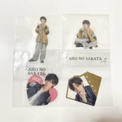 浦島坂田船 あほの坂田 坂田くじ ダイカットクリアシート ABEF 4点