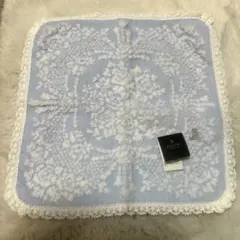 LANVIN ランバン 水色 タオルハンカチ