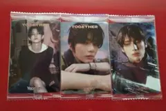 TXT バンダイ ウエハース ヨンジュン ボムギュヒュニンカイ 3枚セット