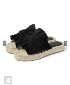GRL ツイストリボンジュードサンダル［gd1001］ 24.5cmのサムネイル