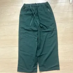 BEAMS HEART ダークグリーン ワイドパンツ S