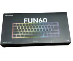 【MONSGEEK FUN60 PRO】ホワイトキーボード　新品