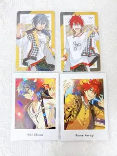 あんさんぶるスターズ！！ぱしゃっつ メタリックカード 天城燐音 椎名ニキ