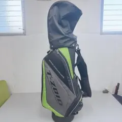 MIZUNO T-ZOID キャディバッグ ヘッドカバー付 ブラック グリーン MIZUNO T-ZOID キャディバッグ ヘッドカバー付 ブラック グリーン