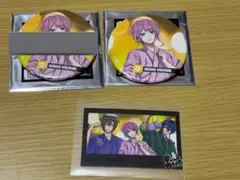 ヒプマイ 8thカフェ 缶バッジ 乱数 チェキ Fling Posse