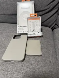 MOFT Snap Case グレー トライポッドスタンド付き