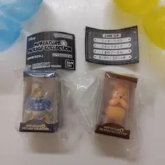 ディズニー　ミニチュアパッケージコレクション　プーさん　ドナルド