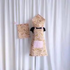 新品❤エプロン+三角巾+巾着袋の3点/キッズ/ハンドメイド/207G-PK3