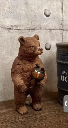 森の食卓　ヴィンテージ風手作りくまさん