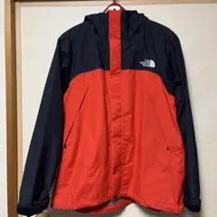 THE NORTH FACE マウンテンパーカー 赤黒　劣化あり　メンズMサイズ