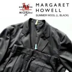 マーガレットハウエル FOX BROTHERS セットアップ サマーウール L