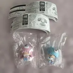 リトルツインスターズ DOLLY MIX キキ ララ 2個セット ガチャガチャ