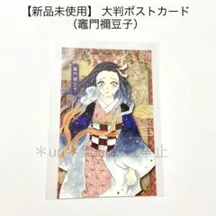 ⌘【新品未使用】鬼滅の刃 大判ポストカード（竈門禰豆子）原作イラスト 1枚