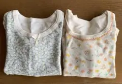 ベビー長袖肌着90cmセット