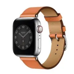 Apple Watch バンド 合皮 42/44/45mm クラシックオレンジ
