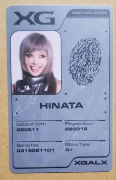 XG THE CORE 核 IDカード ヒナタ HINATA XG THE CORE 核 HINATA ヒナタ XG ver IDカード｜Yahoo!フリマ（旧