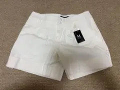 【新品】 M.deux ホワイト ショートパンツ