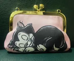 ディズニー シークレット　がま口ポーチ　フィガロ　クレオ　ピノキオ　がまくち