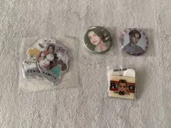 神谷健太　ガチャ　缶バッジ　キーホルダーセット