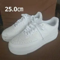 Nike コートビジョンアルタホワイト スニーカー 厚底 25cm