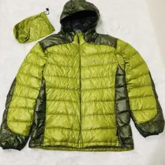 モンベル U.L.ダウンガイドパーカ メンズ L グリーン