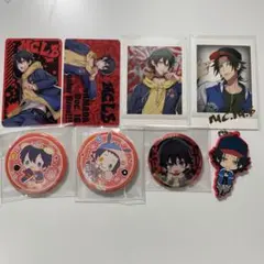 ヒプマイ　山田二郎　三郎　サンリオ　パシャこれ　カード　缶バッジ