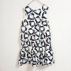 ​H&M エイチアンドエム 花柄 ボタニカル ノースリーブワンピース EUR34