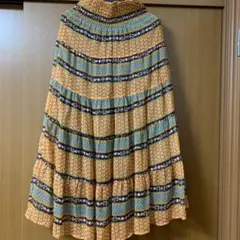 【kiik様専用】アフリカタロウ　ロングスカート　肩ひもあれば膝下ワンピース？のサムネイル