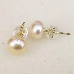 淡水パール　ピアス　s925