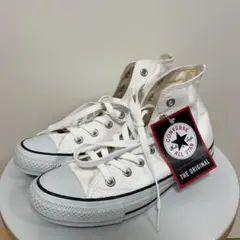 【新品】CONVERSE ALLSTAR白ホワイト24.5cm US6ハイカット